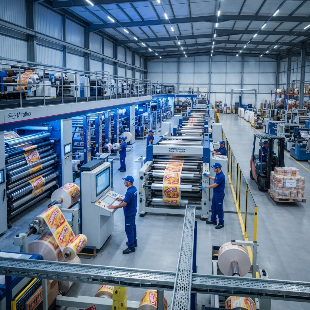 Lixing Packaging production floor